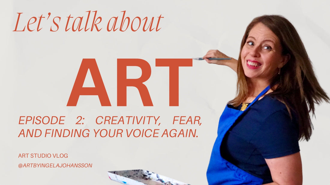 🎨 Welcome to My Art Vlog – Behind the Scenes with a Swedish Artist
