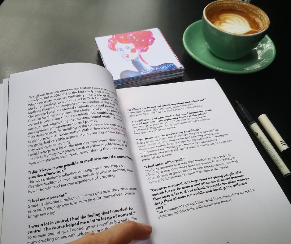 Testimonials from creative meditation, by Zenart