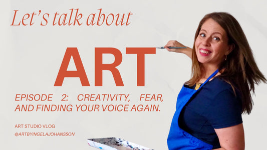 🎨 Welcome to My Art Vlog – Behind the Scenes with a Swedish Artist