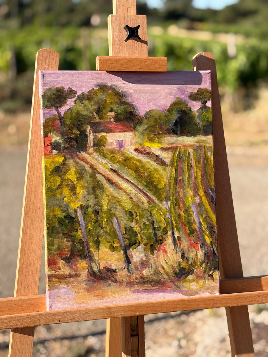 Måla & Njut i Provence – Konstretreat på Domaine Rabiega