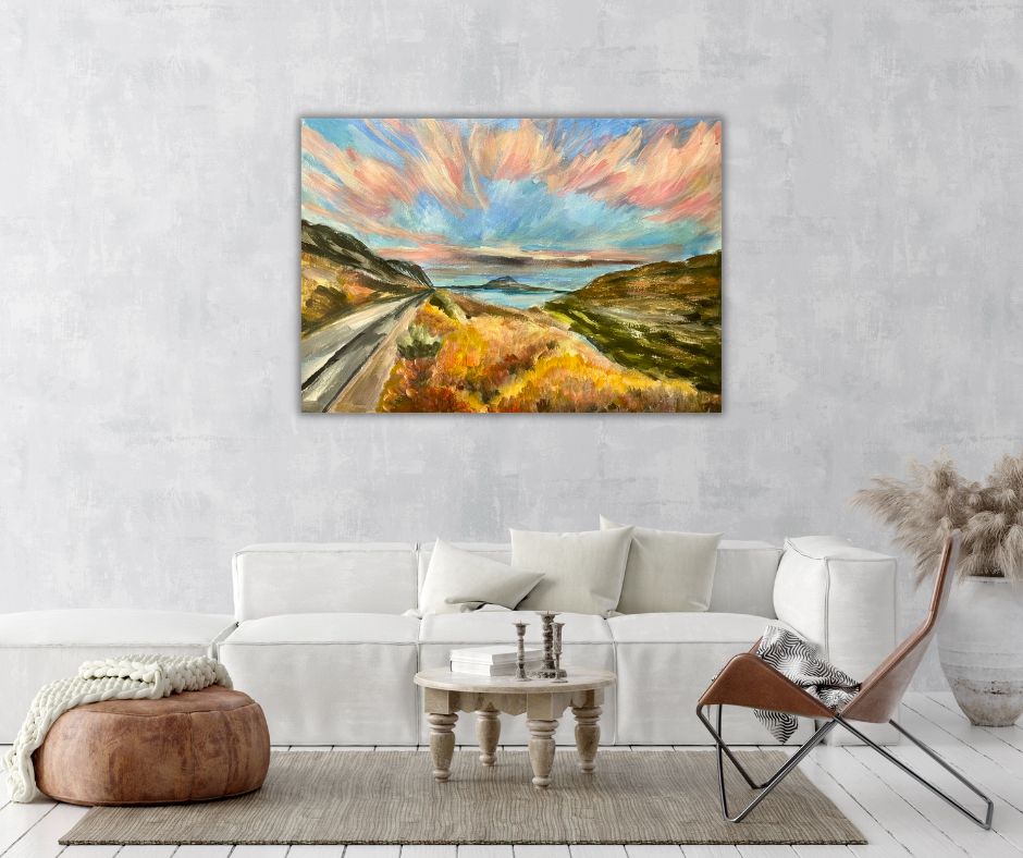 A new dawn canvas print