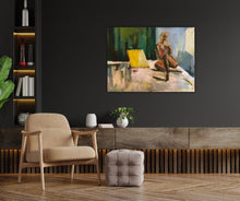 After 9 pm canvas print