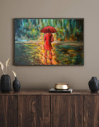 Ask me Anyway — Fine Art Print on paper by Ingela Johansson, Red Collection, delivered unframed