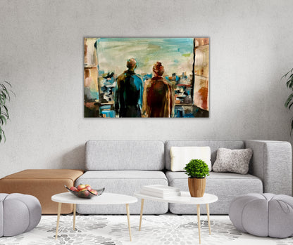 Better Together painting in living room