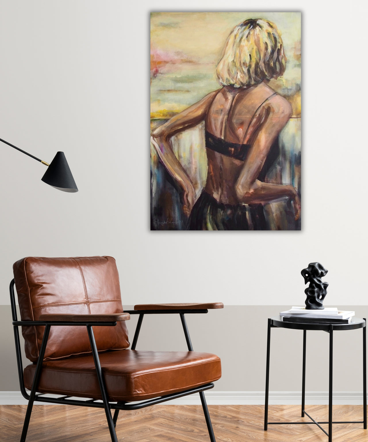 Beyond Blonde Original Acrylic Painting on Canvas