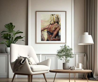 ‘Beyond Blonde’—a fine art print celebrating freedom and life, printed on 230g matte paper in a limited edition of 21. Sustainably produced.