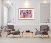 "Bloom and Breath" – A limited edition semi-abstract floral fine art print by Swedish artist, celebrating spring’s arrival in a unique Nordic art style.