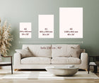 Size conversion to find the perfect fit for your canvas print