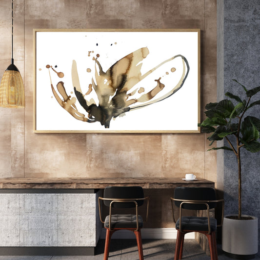 Coffee to Bloom in large size in an earthy and warm interior by Ingela Johansson