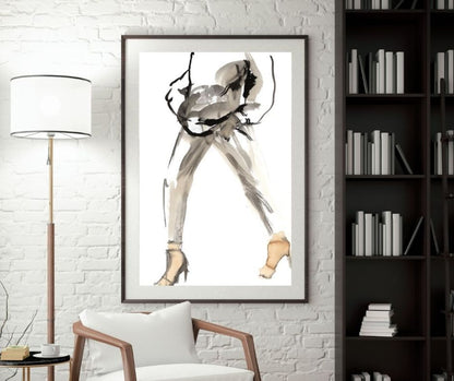 Coffee to Go—a vibrant fine art print on matte paper, limited to 21 pieces. Delivered unframed, ready to fit standard frames. 