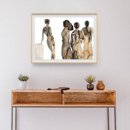 Coffee to Meet art to inspire meeting over coffeee made by real coffee from artist Ingela Johansson. (kaffekonst) 