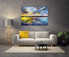 Colorscape at dusk, canvas print, limited edition 21 pcs (kopia)
