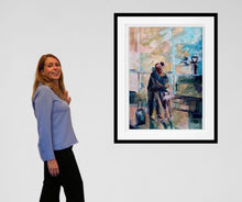 Fineart print of "Coming Home" with Nordic artist Ingela Johansson 