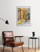 Corner of Hope by Swedish artist Ingela Johansson in an interior