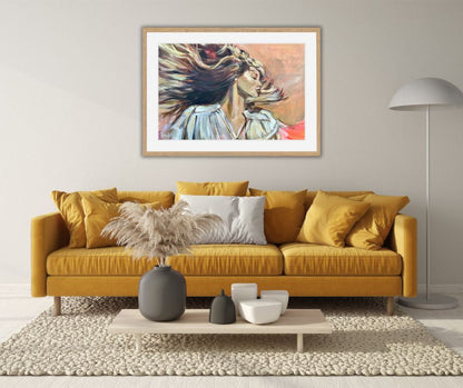 Energy of Swift by Ingela Johansson: A fine art print inspired by Taylor Swift’s ERAS tour. Limited edition (21 pcs), FSC-certified, unframed, free delivery.