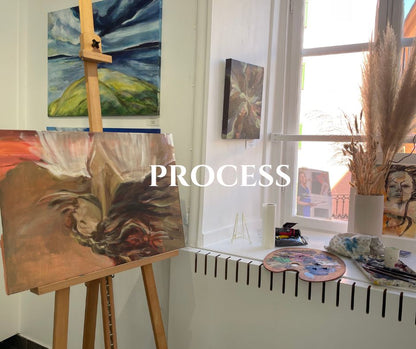 Energy of Swift, original paintinhg