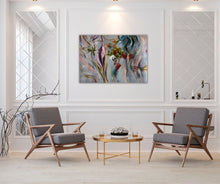 Limited edition canvas print "Ethereal Bloom" – a fusion of organic shapes and expressive textures, celebrating the beauty of blooming life.