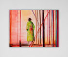 Bring warmth to your walls with Forest of Colors by Ingela Johansson. A nature-inspired canvas print, sustainably crafted, limited edition, ready to hang.