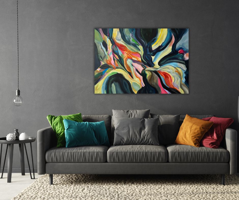 Heartfelt limited edition print on canvas