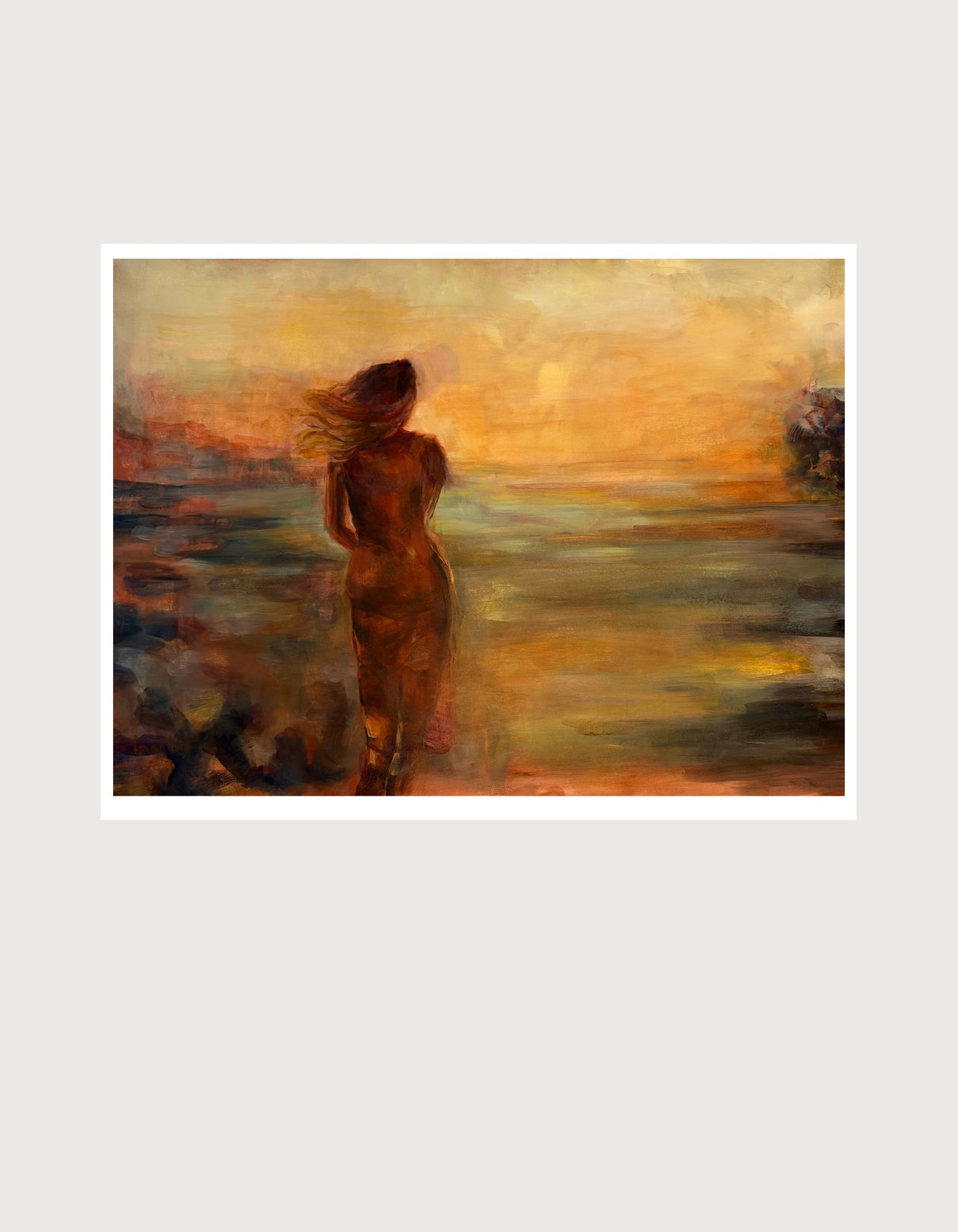 Her Own True Colors open edition fine art print on museum-quality paper, unframed, by Ingela Johansson, RED Collection