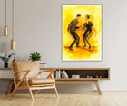 I want to hold your hand, Dancers collection, canvasprint, inspiration image