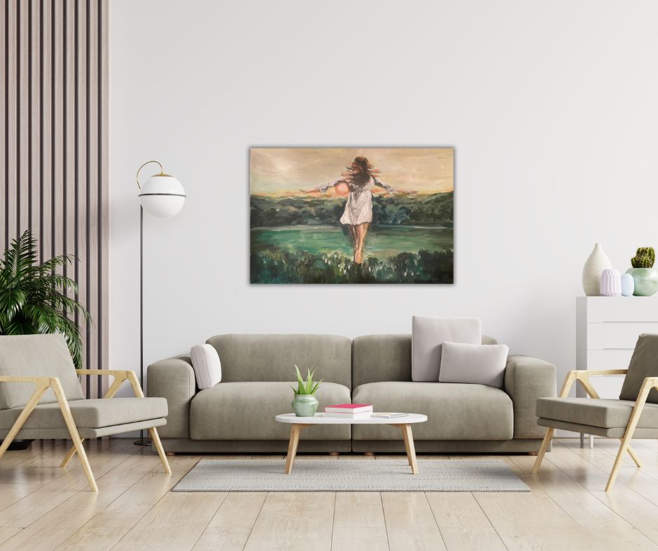 Springlight canvas print