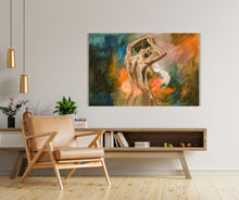 Artwork In Her Own Power, depicting healing and self-acceptance. Premium canvas print, sustainably crafted in a limited edition of 21 pieces."