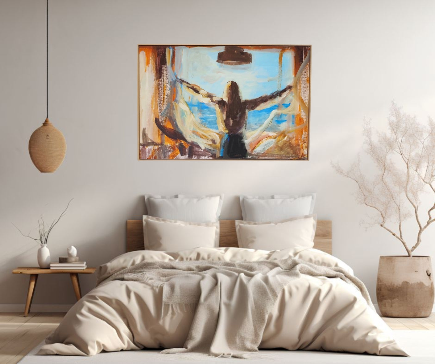 Open canvas print