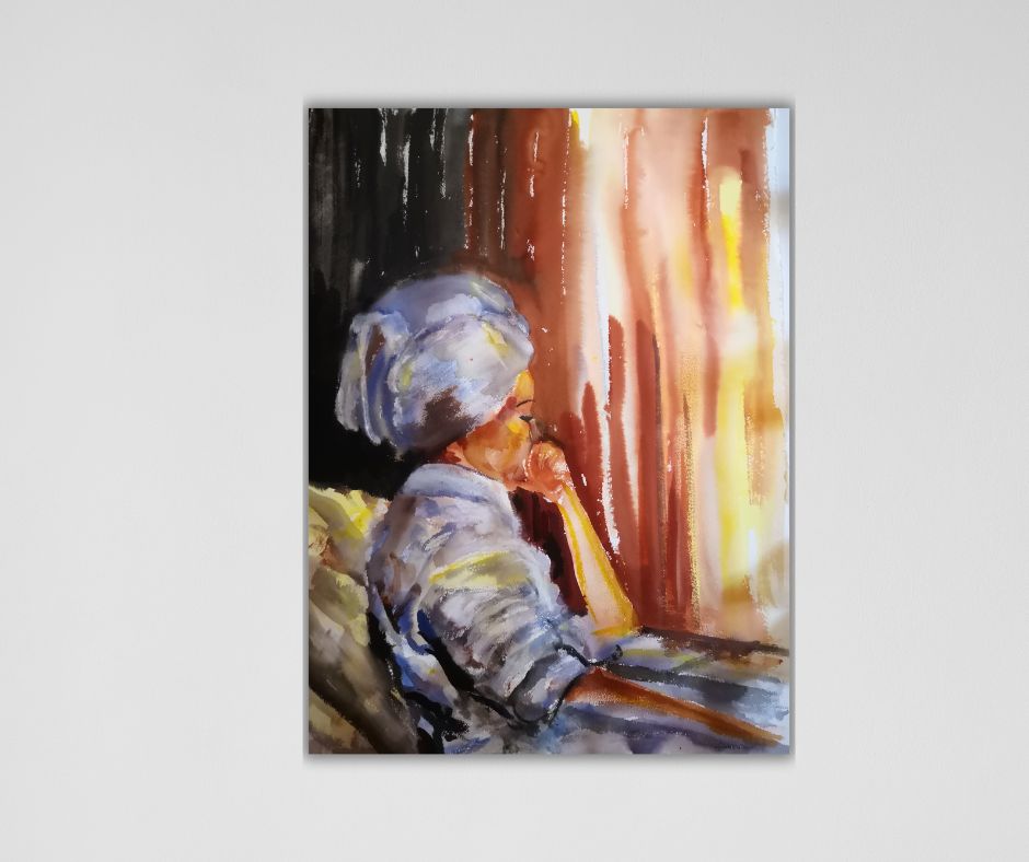 Reflection canvas print