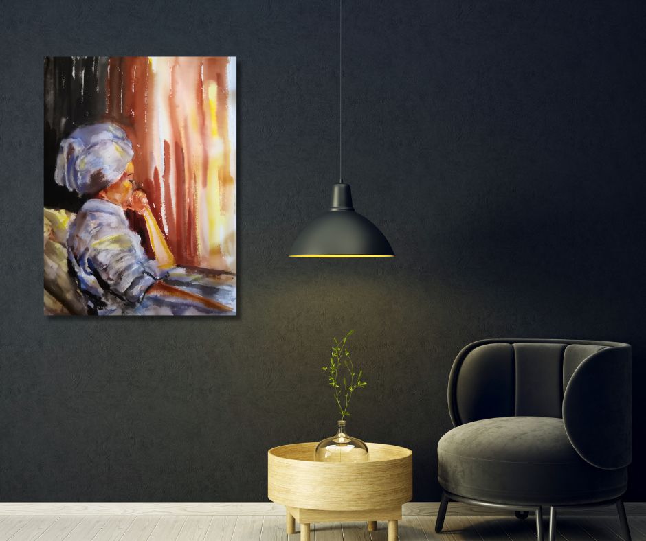 Reflection canvas print