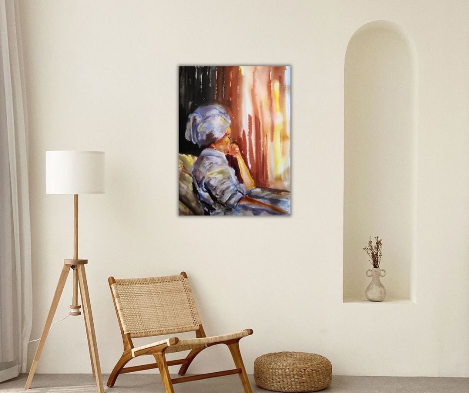 Reflection canvas print