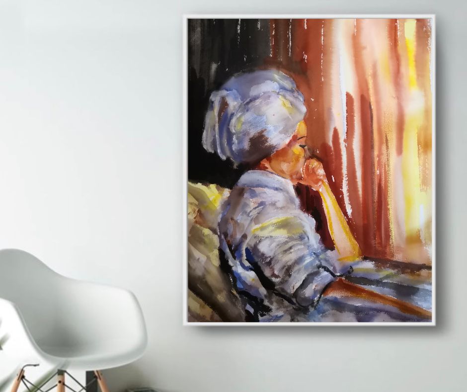 Reflection canvas print