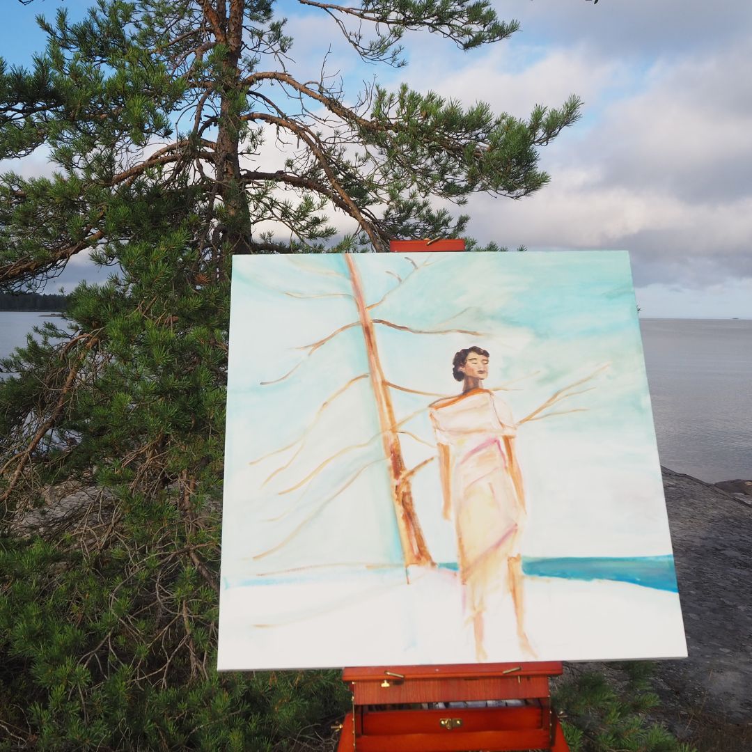 Standing Tall original painting