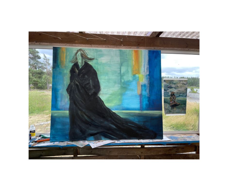 Storm, original painting