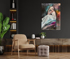 Thinker canvas print