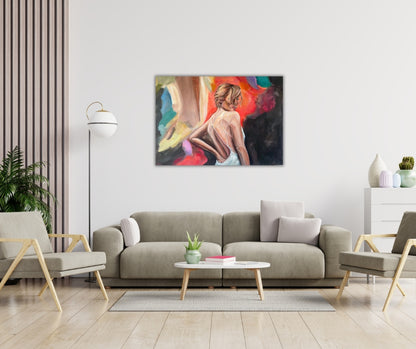 Turn around original painting