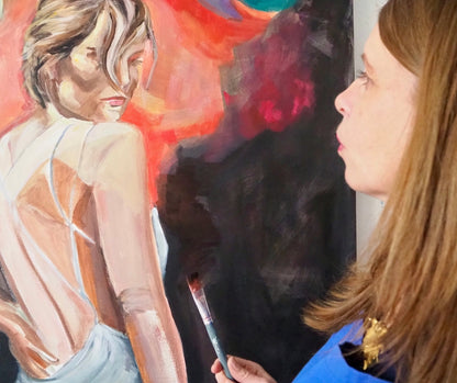 Turn around original painting