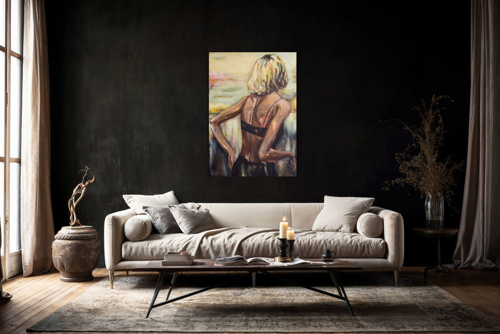 Beyond Blonde by Ingela Johansson in a contemporary interior.