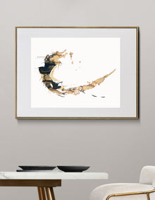 Coffee to Dream limited edition fine art print, framed, by Swedish artist Ingela Johansson