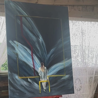 Wavelength original painting